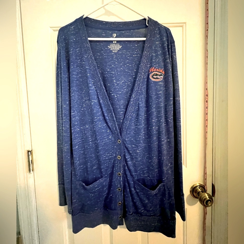 Vintage UF University of Florida Gators sweater cardigan ladies XL